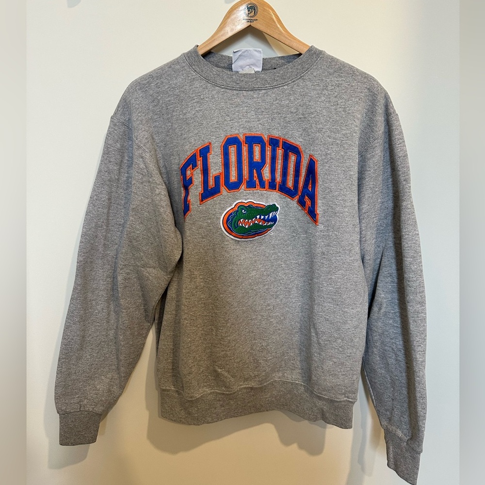 Champion Gray Florida Crewneck Sweater